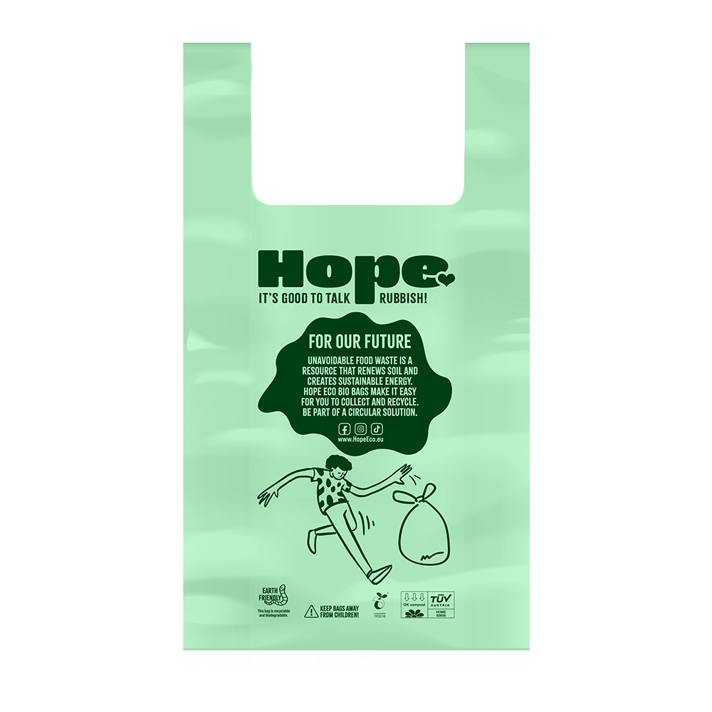 COMPOSTABLE CARRIER BAGS (400 BAGS)