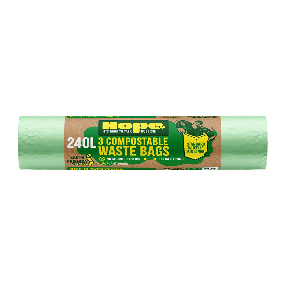 240L COMPOSTABLE BAGS STANDARD WHEELIE BIN (24 BAGS)