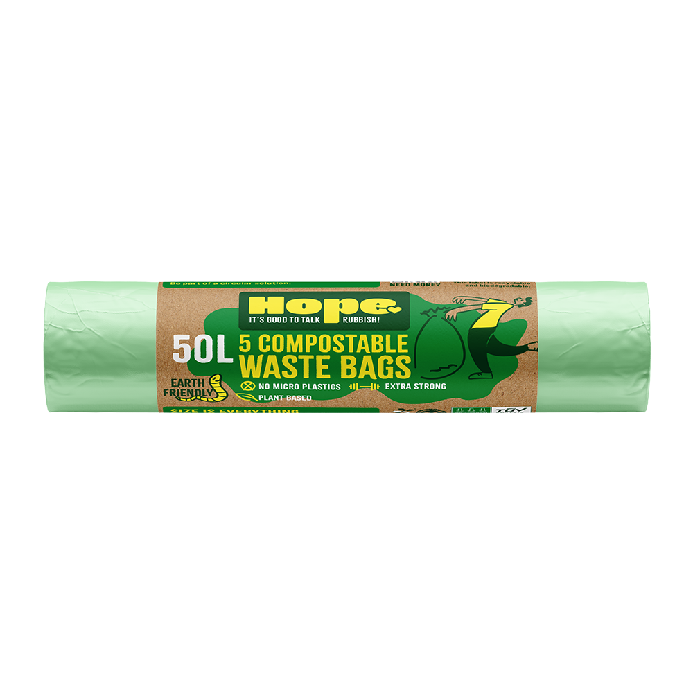 50L COMPOSTABLE BAGS (60 BAGS)