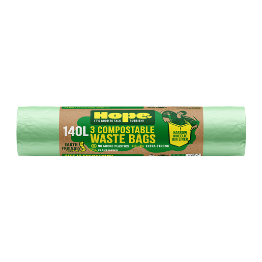 140L COMPOSTABLE BAGS  NARROW WHEELIE BIN (32 BAGS)